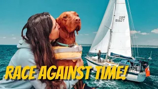 Doggie Medical Emergency  – (WHILE AT SEA) – Sailing Cadoha –  S3 Ep23
