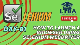 Selenium with Java Day 01 Getting Started and How to Launch a Browser using Selenium WebDriver