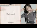 TWICE .- "BELIEVER" .- ( Easy Lyrics)
