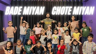 Download Bade Miyan Chote Miyan | Akshay Kumar , Tiger Shroff | Kids Dance Cover | Sanju Dance Academy MP3