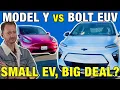 Tesla Model Y vs Chevy Bolt EUV Comparison Which Small Electric SUV Is Best