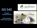Arcpy Data Processing Part 2