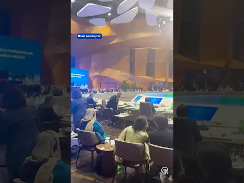 Hakan Fidan, İsrail Cumhurbaşkanı Herzog konuşmaya başlayınca salonu terk etti.