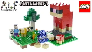 Lego Minecraft 21153 The Wool Farm - Lego Speed Build Review