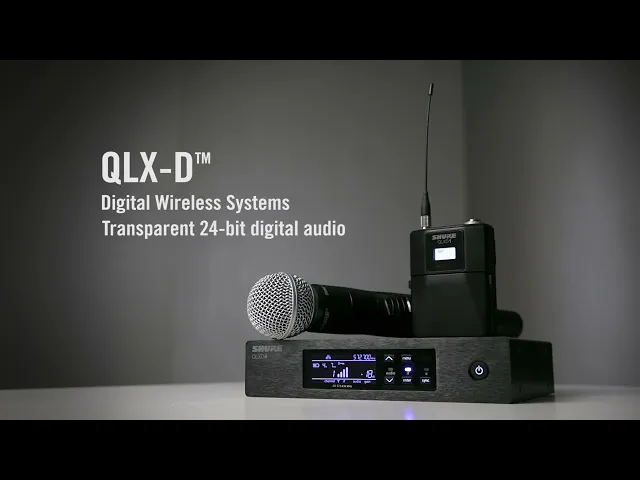 QLX-D®-デジタルワイヤレスシステム - Shure 日本