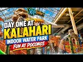 Day One At Kalahari Indoor Water Park Fun At Poconos