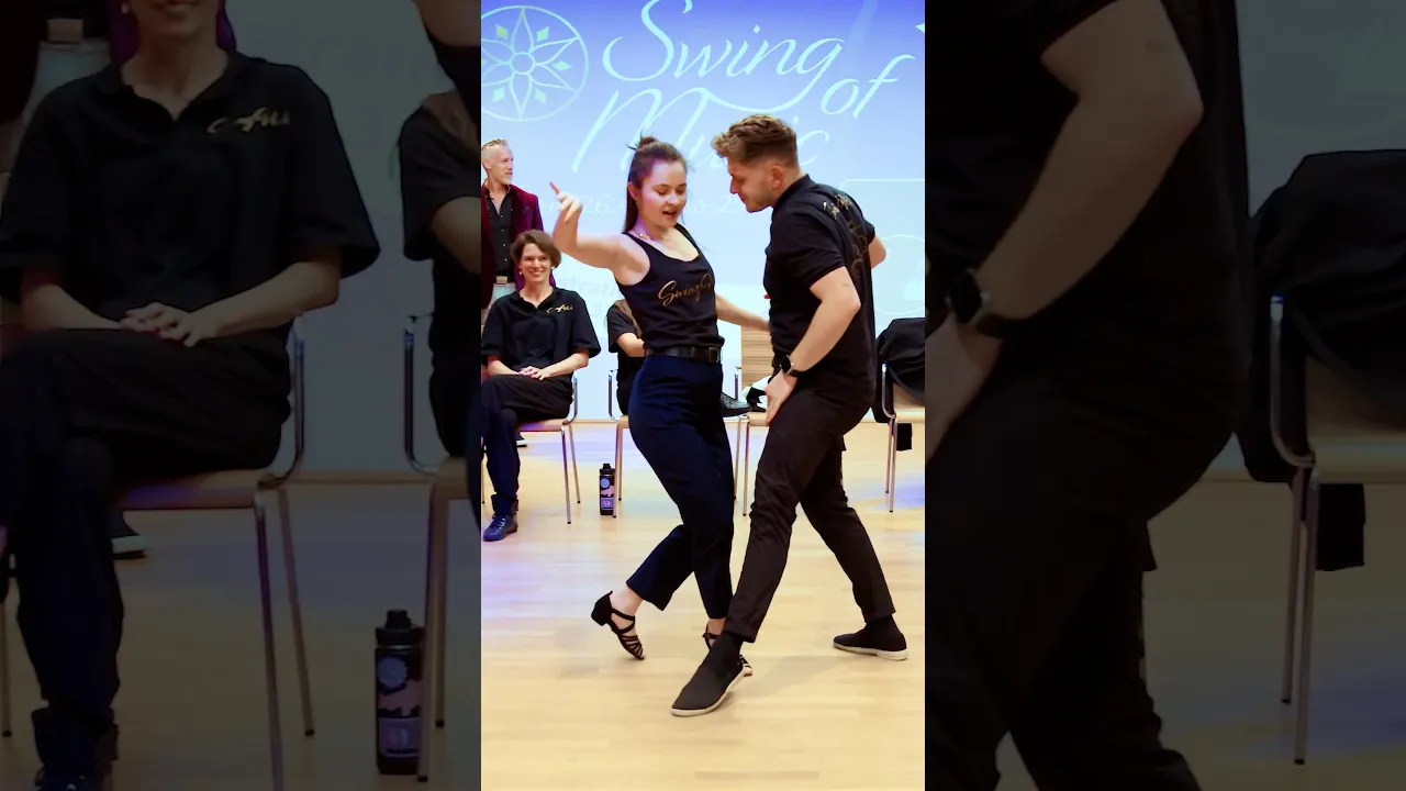 Celebrating this new year with my friend Maria on the dance floor 🥳 #dance #westcoastswing #beegees