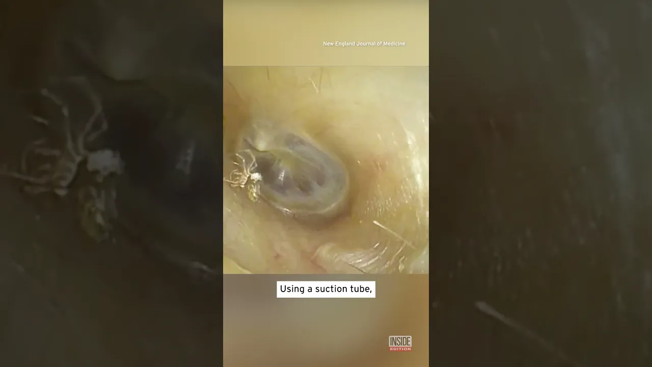 Spider Lives in Woman’s Ear Canal for 4 Days #shorts