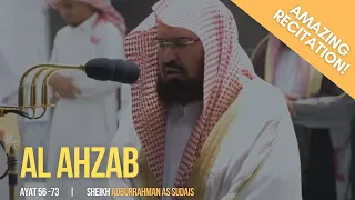 surah al ahzab ayat 56 73 murottal merdu abdurrahman as sudais shalat