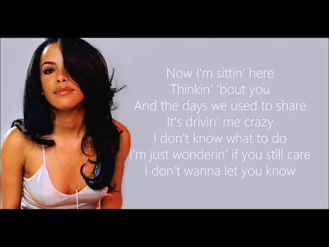 Download MP3 Aaliyah - miss you (lyrics)