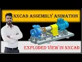 NXCAD Assembly Animation exploded view in nx nx motion simulation siemens nx flow simulation