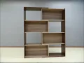 SlideLogic Expandable Bookcase Room Divider
