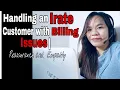 Mock Call Handling an Irate Customer with Billing Issues Reassurance and Empathy TELCO