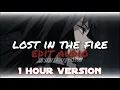 Download Lagu Gesaffelstein \u0026 The Weeknd - Lost in the Fire (EDIT AUDIO) (Instrumental) [1 Hour Version]