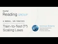 Train-to-Test T Scaling Laws Snorkel AI Reading Group
