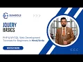 Jquery Basics Tutorial in Web Course for Beginners