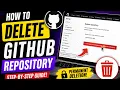 How to Delete a GitHub Repository Permanently