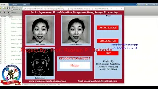 Facial Expression Emotion Recognition Using Deep Learning CNN With Source Code Matlab Project