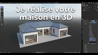 Architecture 3D avec Home 1.0.18_Blender 5.1+