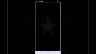 spiral star using python turtle