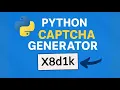 Python CAPTCHA Generator Create CAPTCHA Image with Python