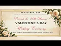 20th Annual Valentine s Day Group Wedding