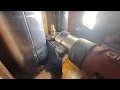 Handy Andy plumbed the laundry drain without a vent
