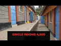 AFFORDABLE SINGLE ROOM APARTMENT TOUR 4 500 KSH-Ongata Rongai