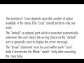 Menu Driven Program in C