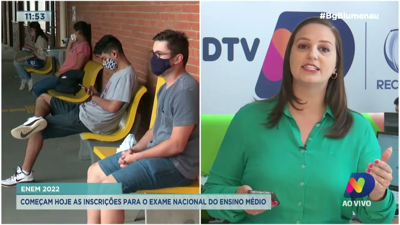 Enem 2022: começam hoje as inscrições para o exame nacional do ensino médio