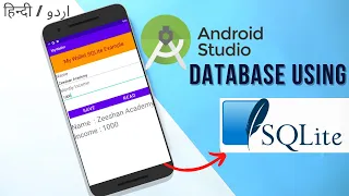 SQLite Database Tutorial in Android Studio Android SQLITE database tutorial SQLite CRUD App