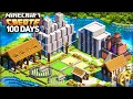 Download Lagu I Survived 100 Days with the CREATE MOD in Minecraft Hardcore