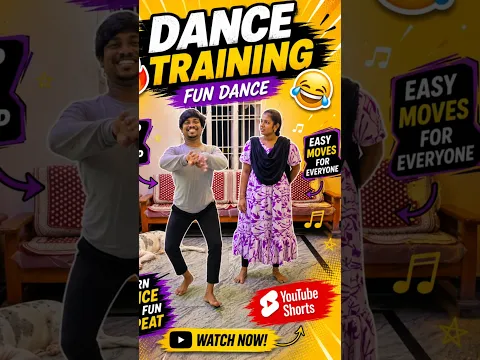 Dance💃🏻🕺🏻 Training 😂🔥 #shorts // Sanda Kozhi Channel