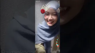 bigo live amel hijab is very hot