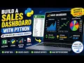 Python Sales Dashboard Convert Excel Data into Beautiful Charts