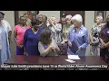 City of Tifton World Elder Abuse Awareness Day Proclamation 2021