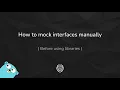 How to manually mock in Golang