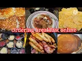 Ordering Breakfast Online