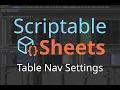 Scriptable Sheets Table Nav Settings
