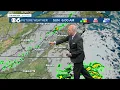 Updated hour-by-hour look at storm chances in Virginia for Sunday