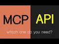 Do You Really Need MCP Servers - MCP vs APIs Explained