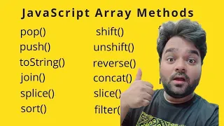 Understanding and Using JavaScript Array Methods JavaScript Arrays Made Simple JS Hindi