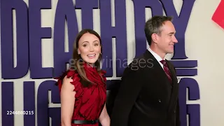 Keeley Hawes and Matthew Macfadyen attending Death By Lightning New York Premiere