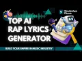 Best 8 AI Rap Generators