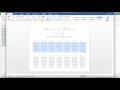 Adding guest names to the Seating Chart template