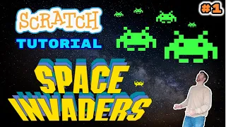 How to Make SPACE INVADERS Game Alien Invasion Shooter Games - Scratch 3 0 Tutorial