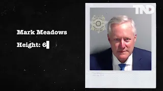 Mugshots for defendant co-defendants in Trump Georgia election case