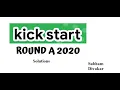Google Kickstart Round A 2020 Solution to Allocation Problem