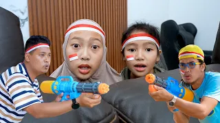 Cerita Di Hari Minggu Anak Laki-laki & Perempuan Cobil, Keysha, Sheena & Om Babang Bermain Bersama