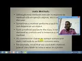 Lecture 29 Java Programming Tutorial Static Methods in Amharic